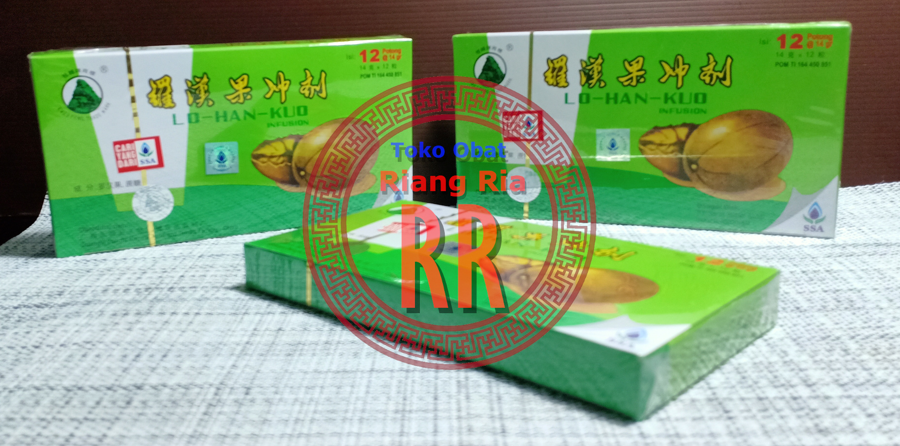 LOHANKUO / LO HAN KUO INFUSION (Pereda Panas Dalam)