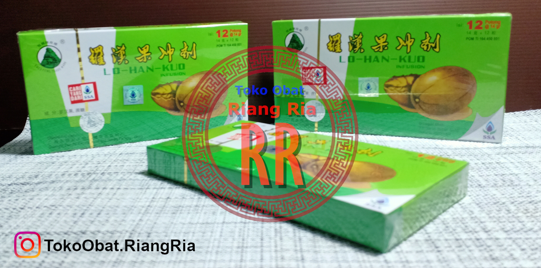 LOHANKUO / LO HAN KUO INFUSION (Pereda Panas Dalam)