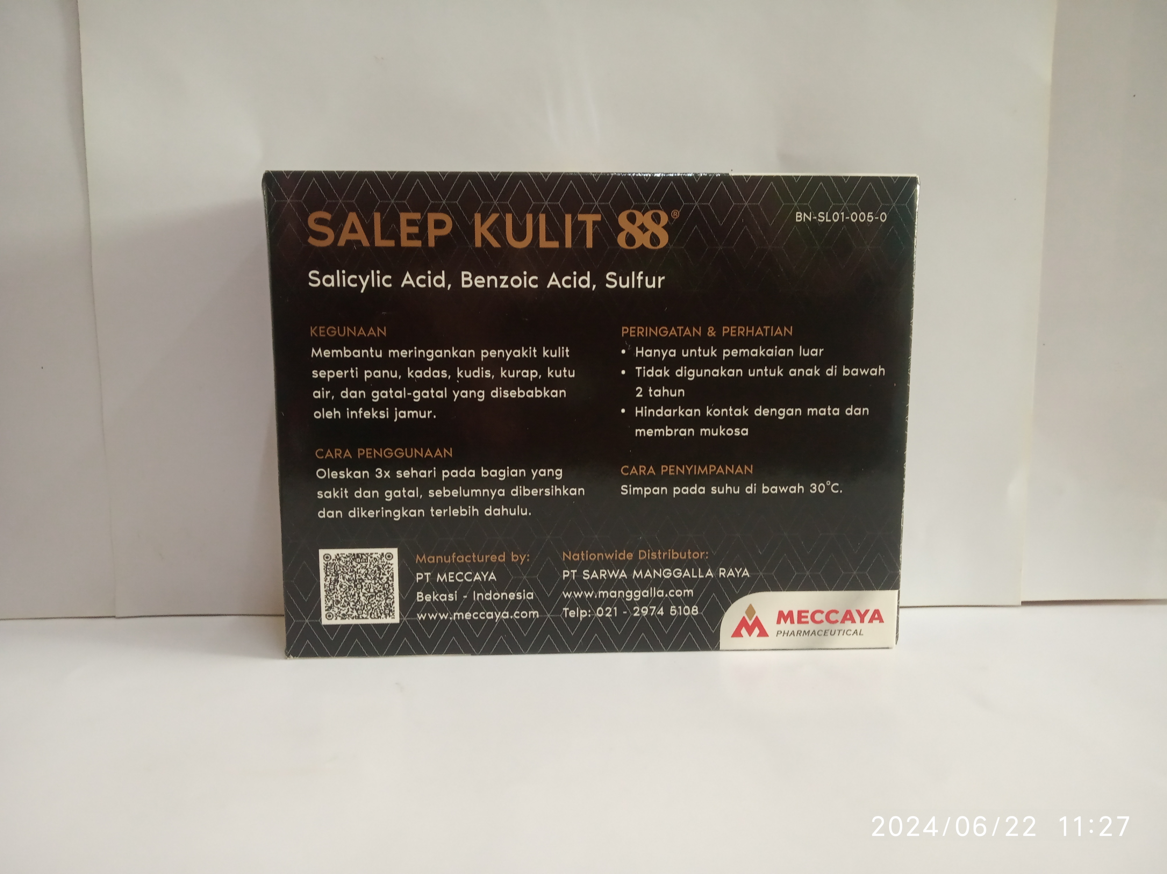 Salep Krim 88 POT 6gr - Anti Jamur, Kudis, Kurap, Kutu Air dan Gatal