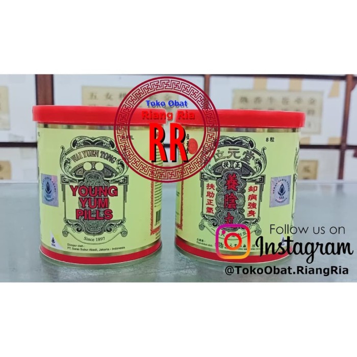 Young Yum Pills - Obat Paru-paru &amp; Batuk Herbal ,Batuk Ringan &amp; Parah
