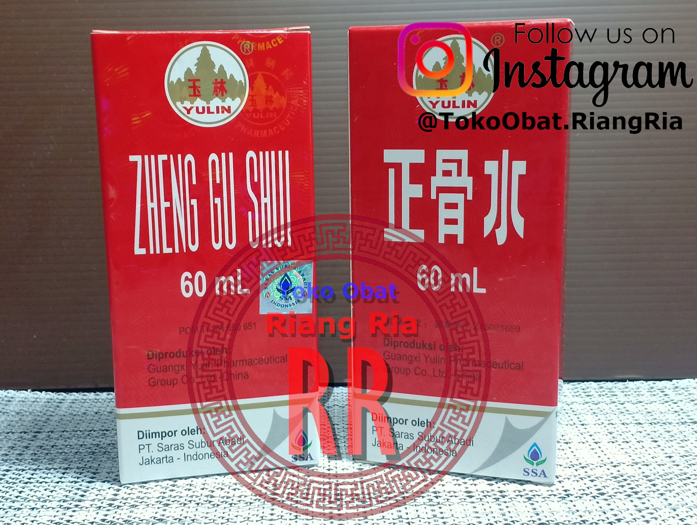Zheng gu shui 60ml (Alat Spray)