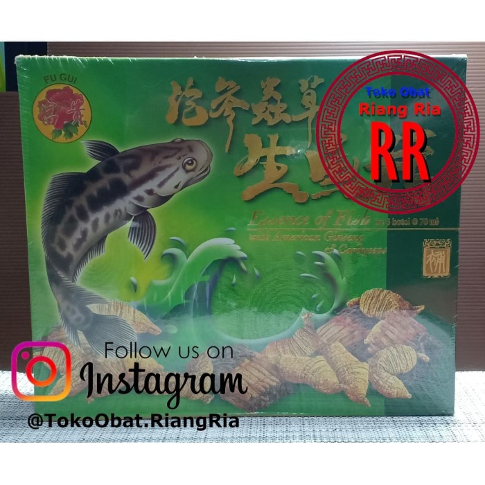 ESSENCE OF FISH WITH AMERICAN GINSENG FU GUI - sari pati ikan gabus