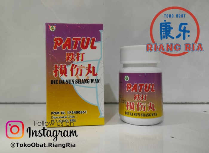 Patul isi 50 pill - obat meredakan pegal linu &amp; nyeri sendi