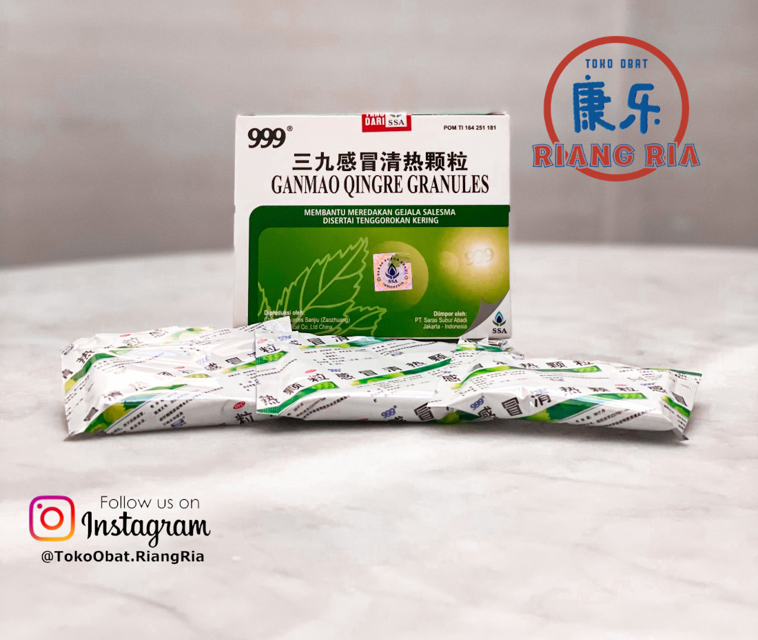 999 GANMAO QINGRE GRANULES ( obat flu )