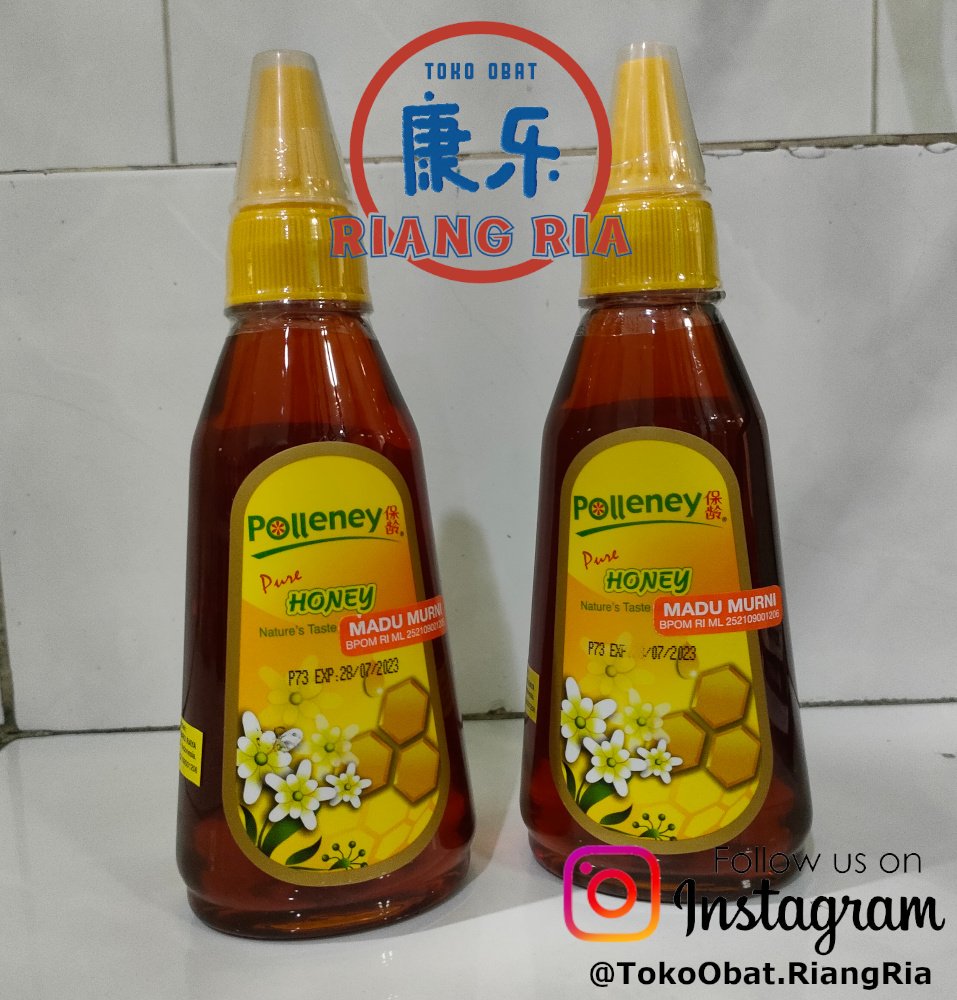 Polleney Pure Honey - Madu Murni (380gr)