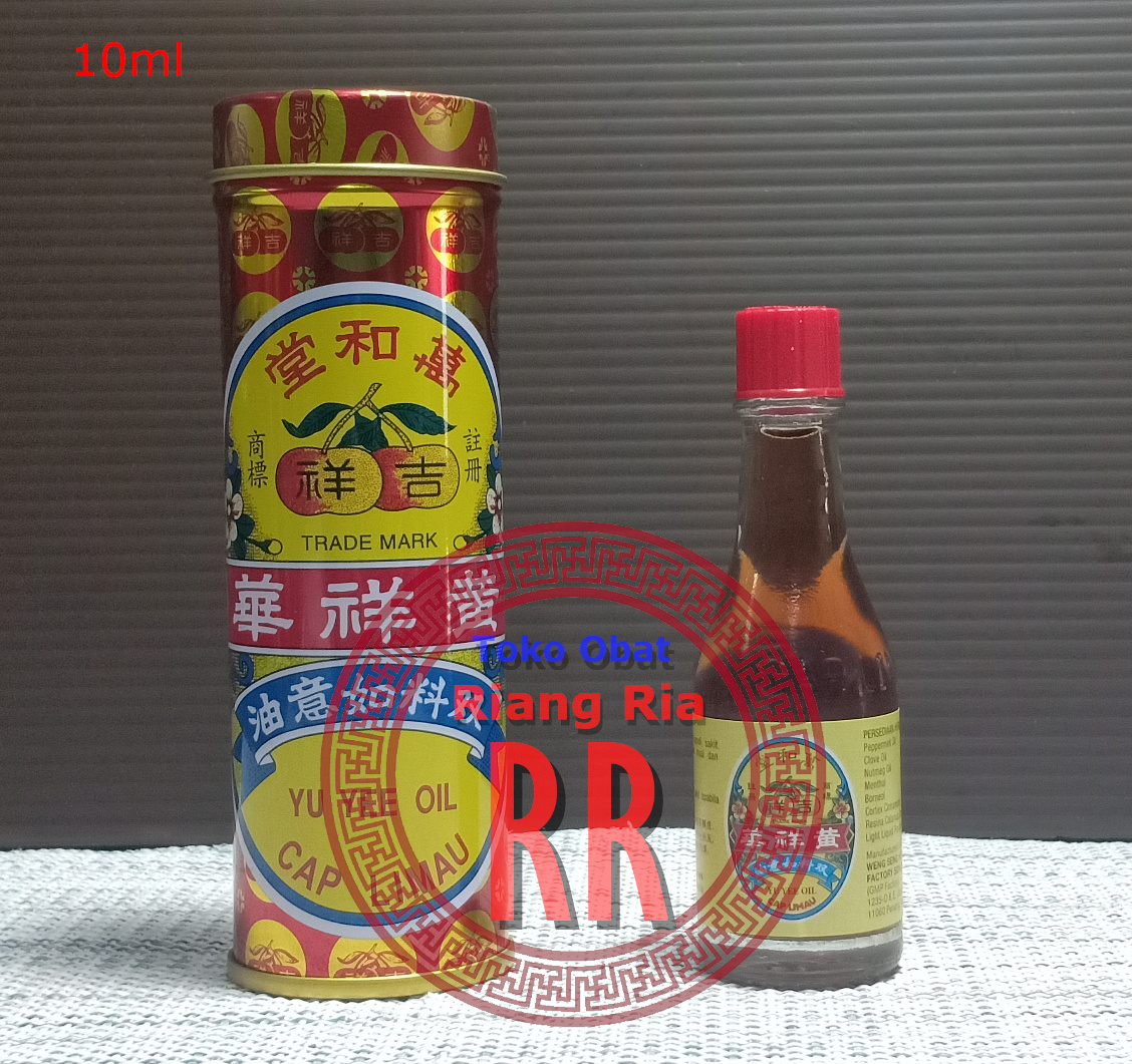 MINYAK ANGIN YU YEE OIL (CAP LIMAU) - 10ml