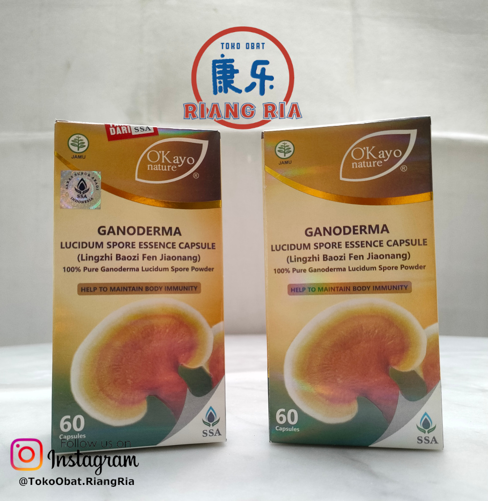 O'Kayo Nature Ganoderma Lucidum Spore Essence Capsule (60 Cap)