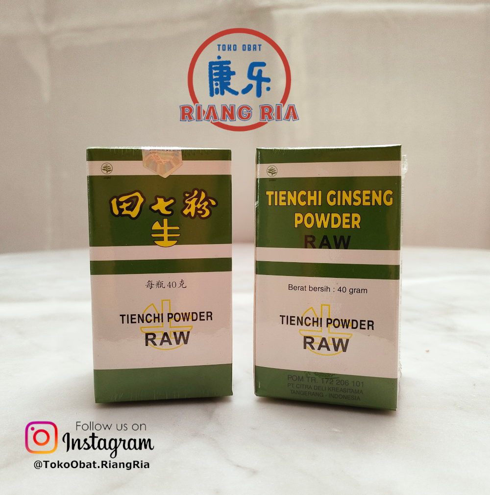 Raw Tienchi Powder - Menurunkan Kolesterol dan Darah Kental