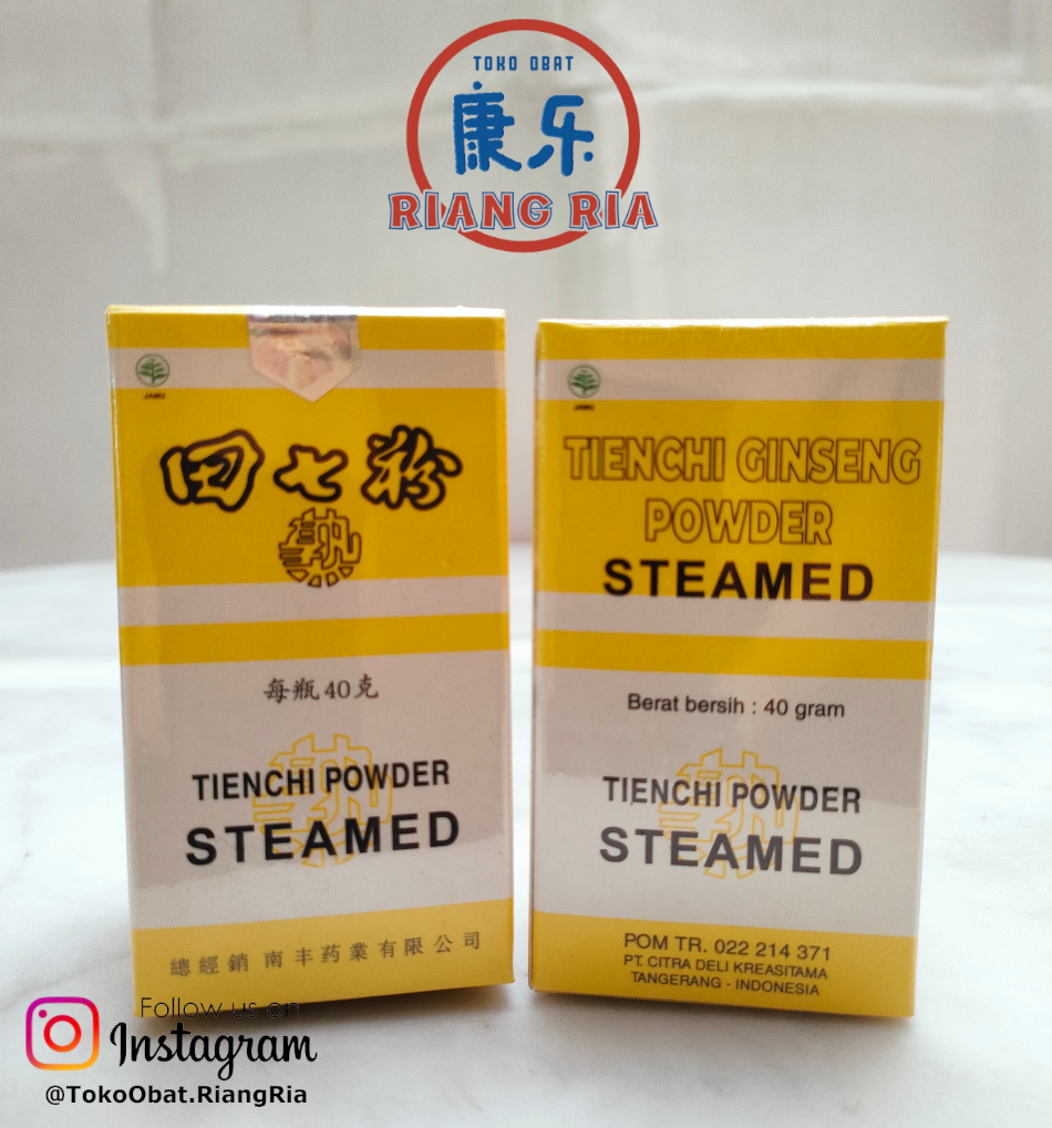Steamed Tienchi Powder - Suplemen Peninggi Badan dan Pelancar Darah