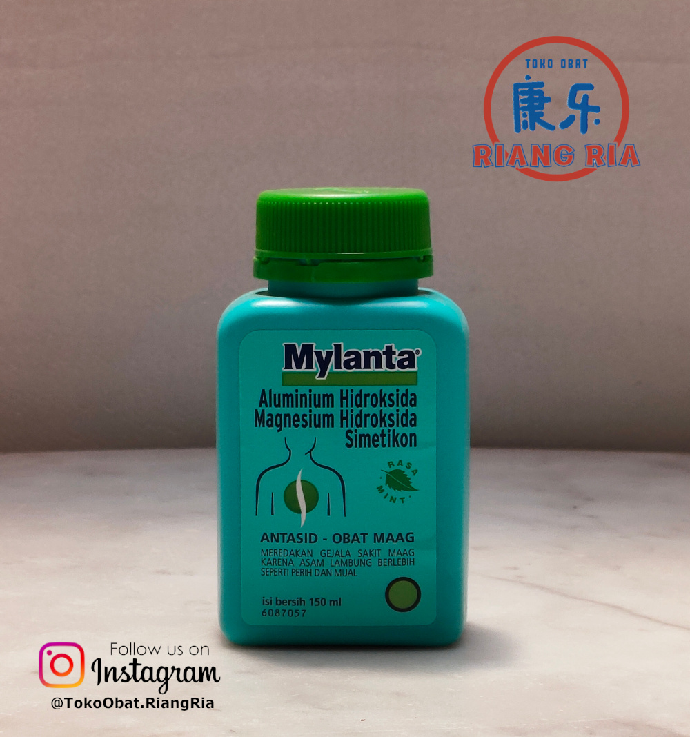 MYLANTA LIQUID 150 ML / OBAT MAAG / GERD / ASAM LAMBUNG