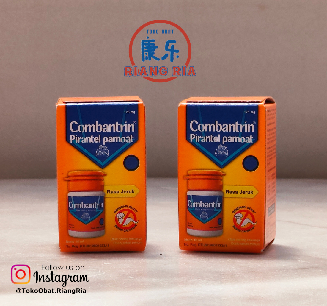 COMBANTRIN JERUK SIRUP 10 ML/Obat Cacing