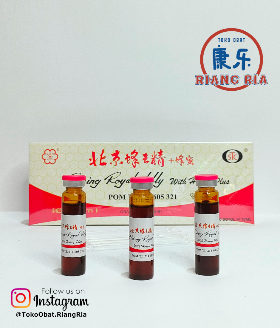 PEKING ROYAL JELLY WITH HONEY PLUS - Kesehatan - 1 Botol