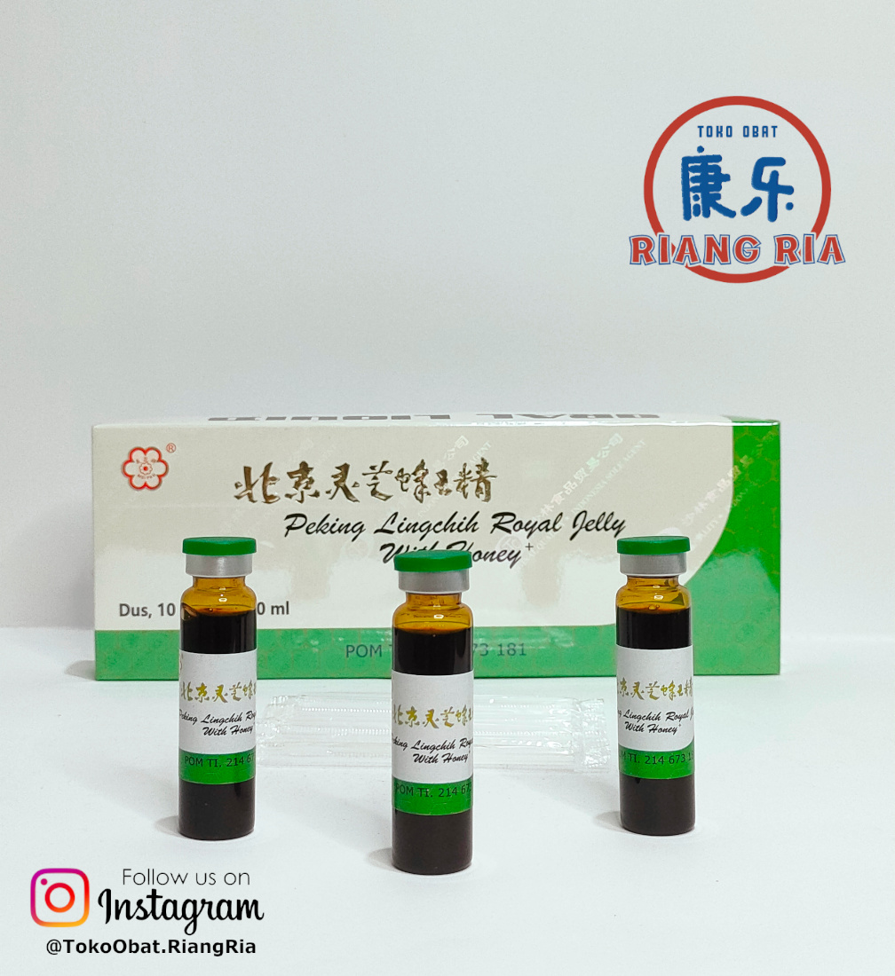 Peking Lingchih Royal Jelly with Honey - Kesehatan - 1 BOTOL