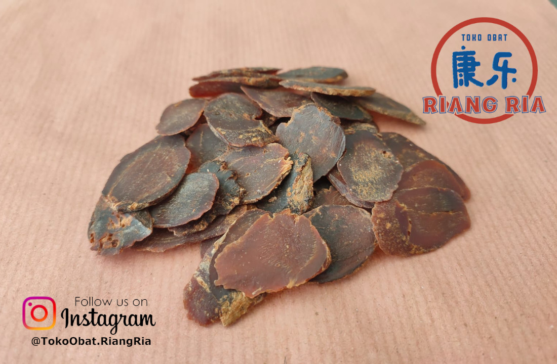 Akar Korean red ginseng / akar Kolesom (irisan) per 3.75gram