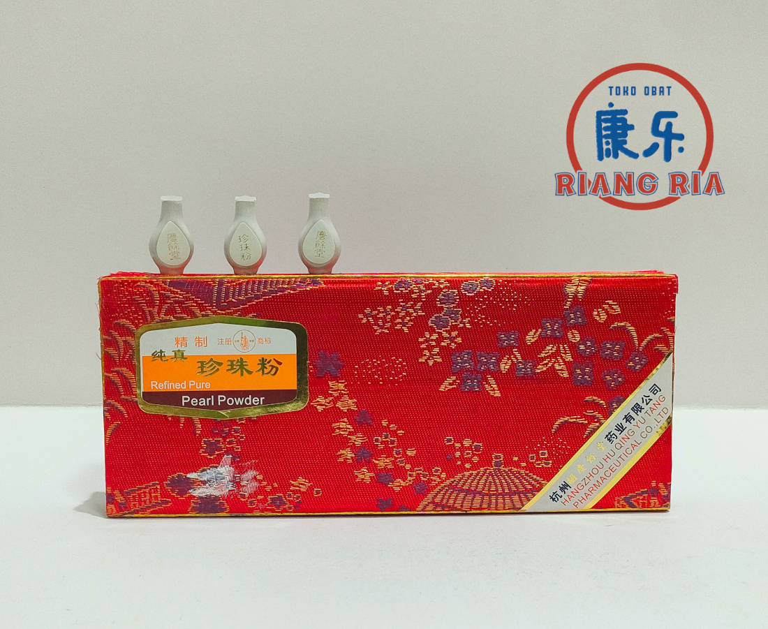 Refined Pure Pearl Powder (Zhen Zhu Fen) - per botol 0.3gr