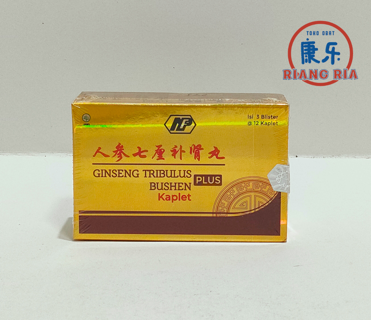 Ginseng Tribulus Plus Bushen Kaplet isi 36 kaplet