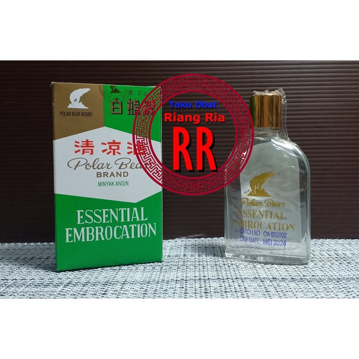 Polar bear Brand 18 cc Essential Embrocation oil - minyak angin
