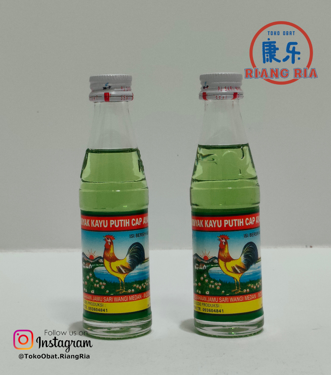 Minyak Kayu Putih Cap Ayam Jago 40 ml