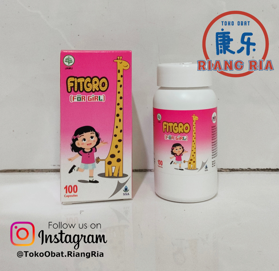 FITGRO (FOR GIRL) - Membantu Memperbaiki Nafsu Makan