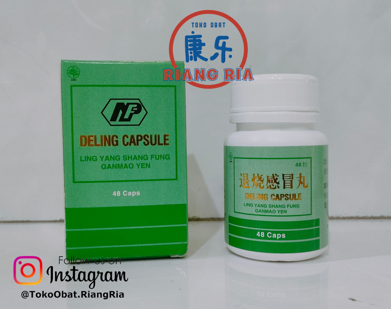 Ling Yang Shang Fung Ganmao Capsules (DELING CAPSULE) - 48 Capsule