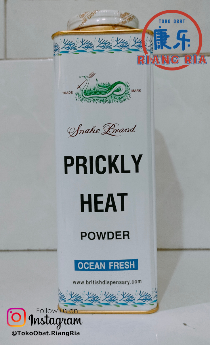 PRICKLY HEAT POWDER OCEAN FRESH 300 GR / BEDAK ULAR OCEAN FRESH 300 GR