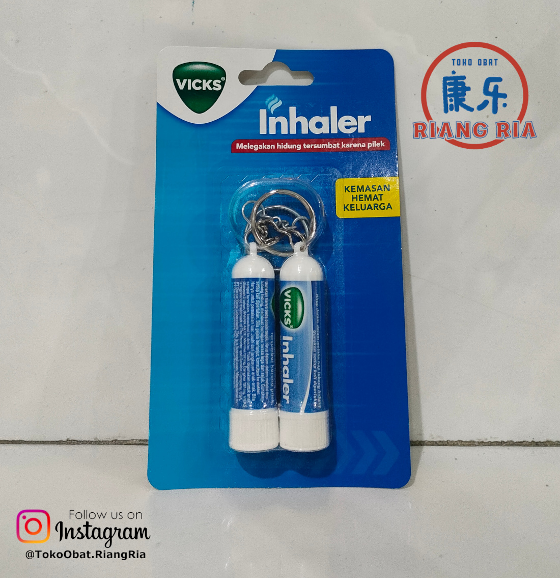 VICKS TWIN INHALER KC 0.5ML Paket Isi 2
