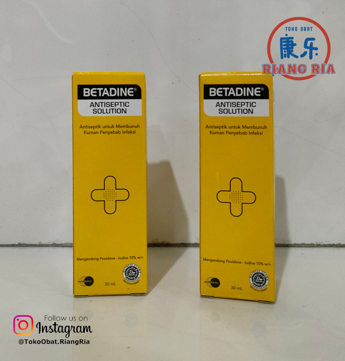 BETADINE SOLUTION Obat Luka Antiseptik 30ml