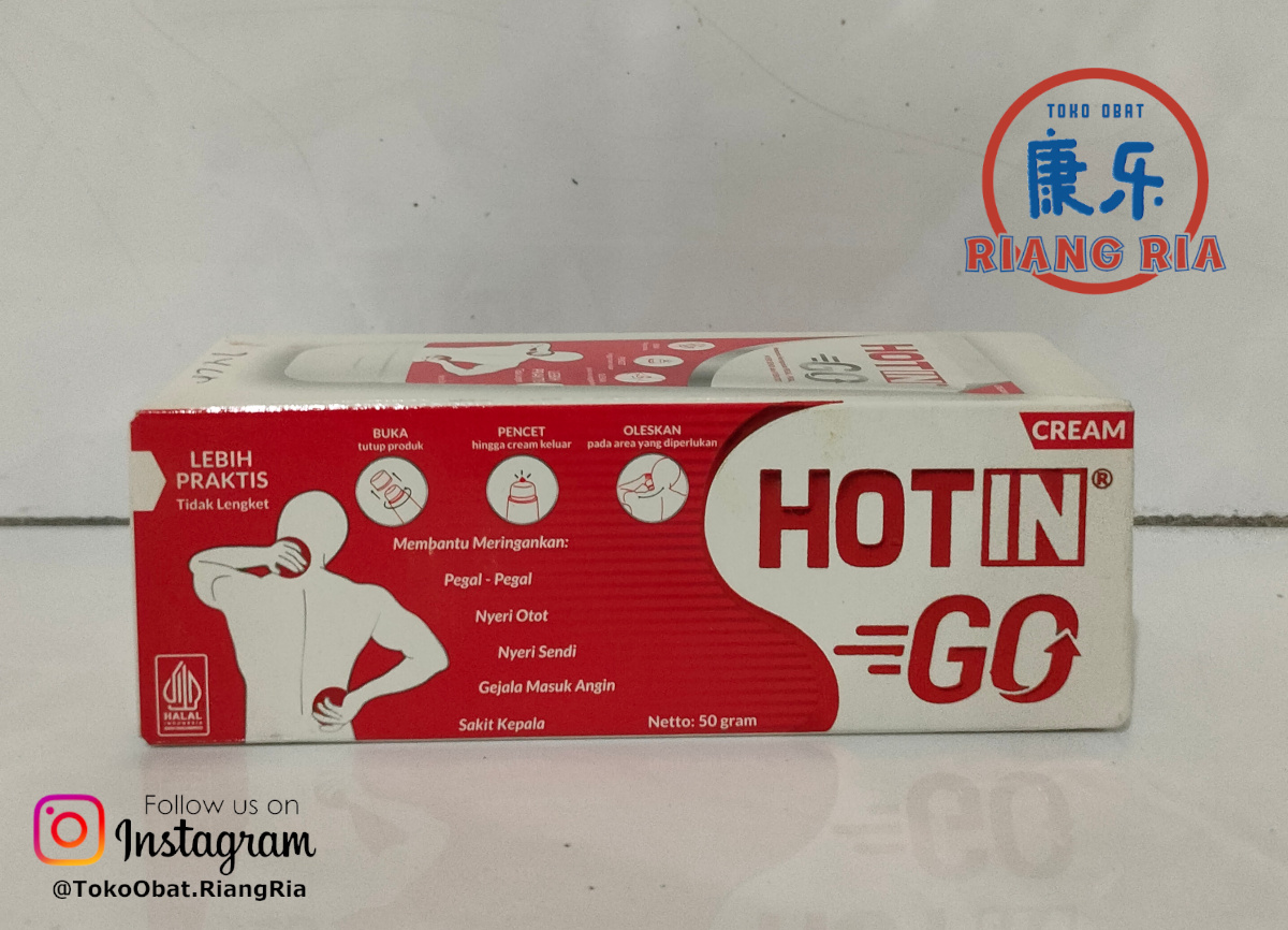 Hotin Cream Strong  - Pegal Nyeri Sendi Otot 50 gram