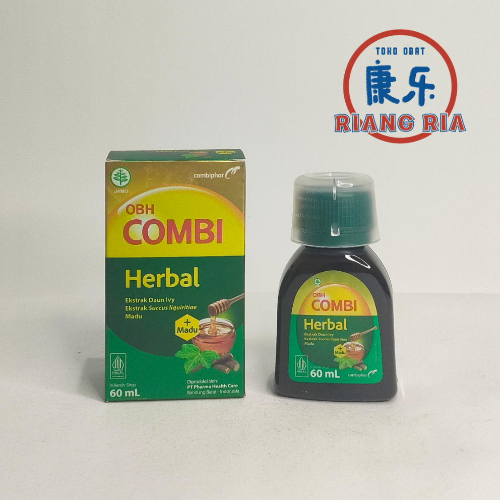 OBH Combi Herbal Sirup 60 ml - Obat Batuk & Flu