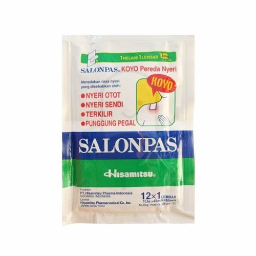 Salonpas Biru - isi 12 x 1 lbr