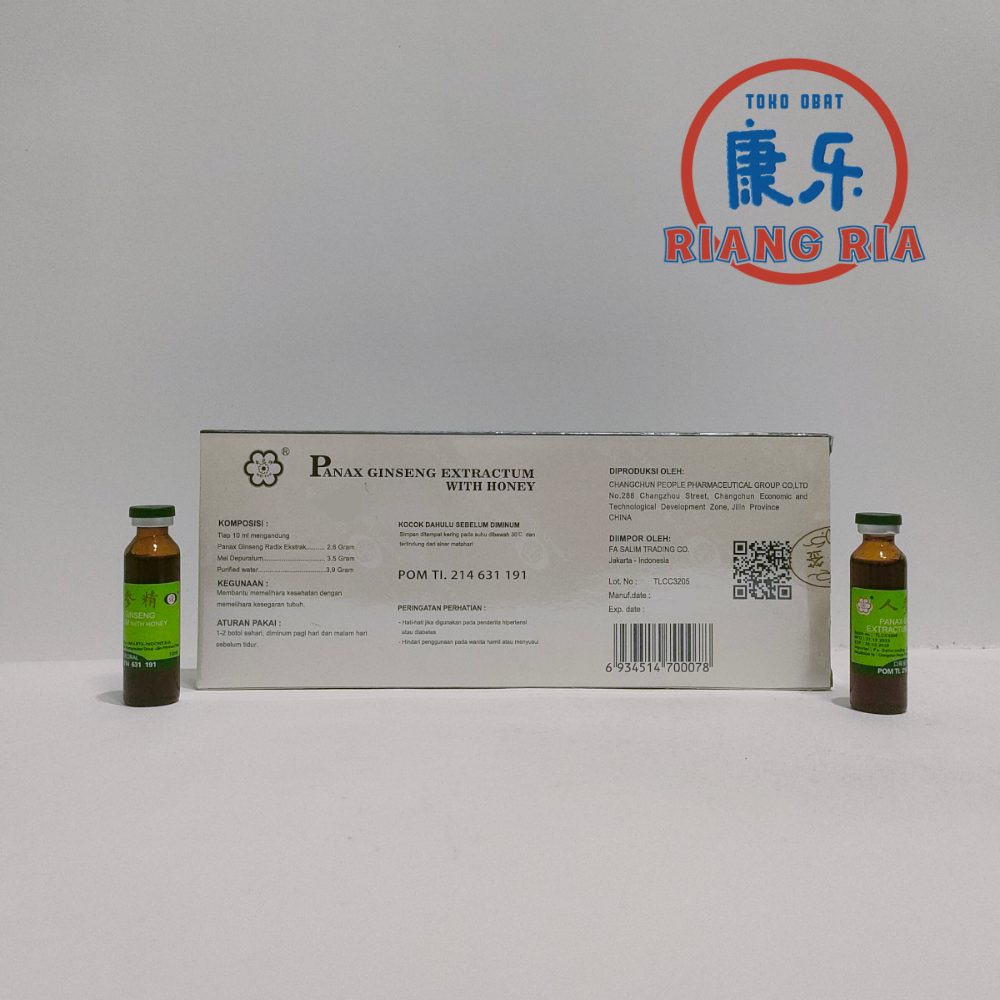 PANAX GINSENG EXTRACTUM 10 BOTOL MEI FAH CAIR