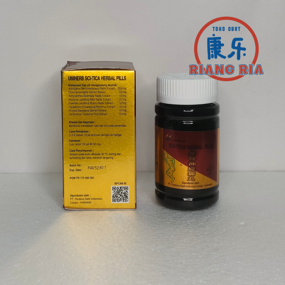 Uniherb Sci-Tica Herbal Pills - Scitica