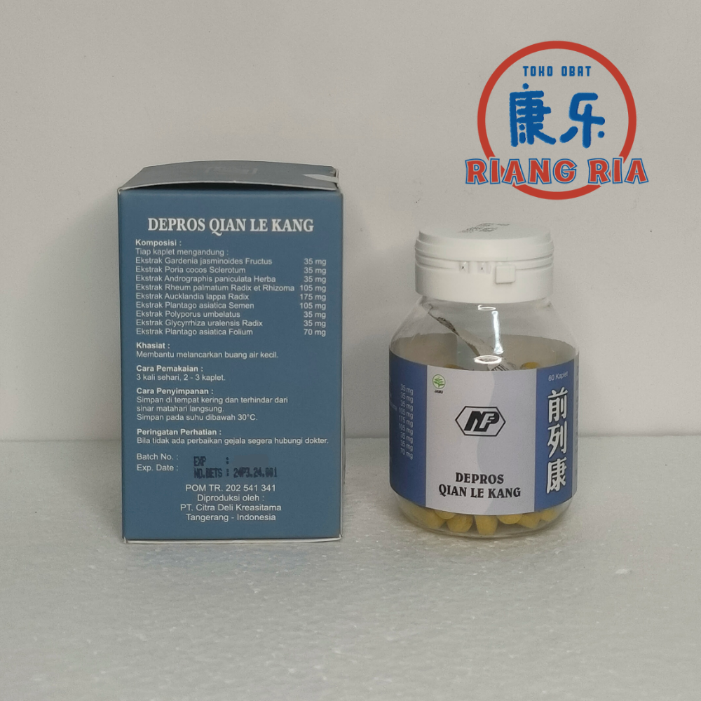 Depros Qian Le Kang / 前列康 / Obat Prostat