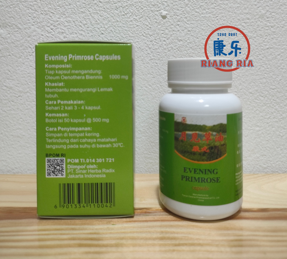Evening Primrose Capsule - Untuk kolesterol - SHR