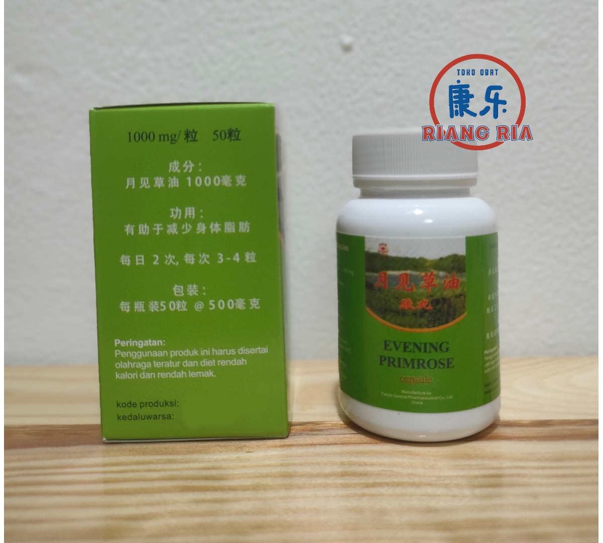 Evening Primrose Capsule - Untuk kolesterol - SHR