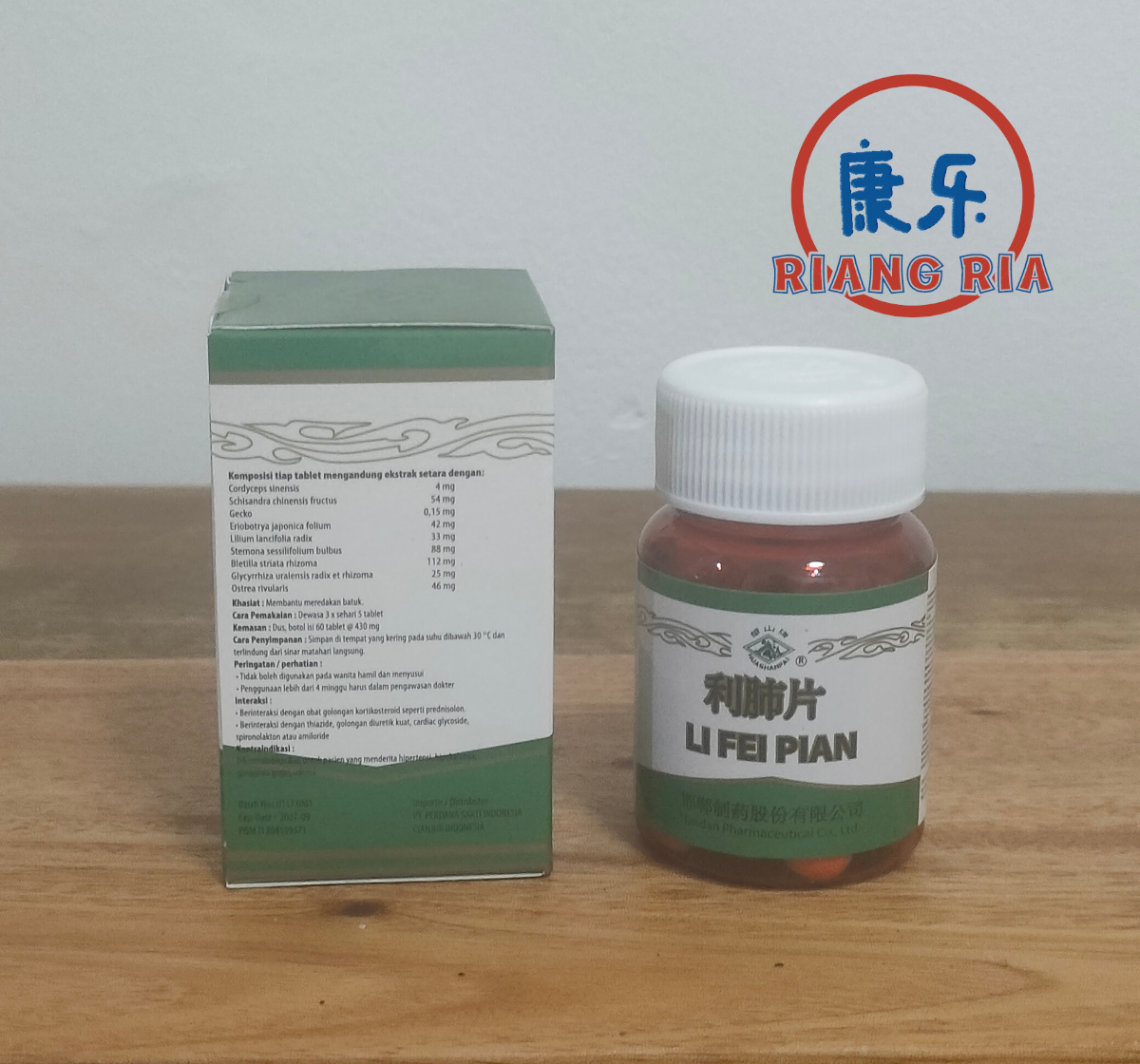 LI FEI PIAN / OBAT BATUK