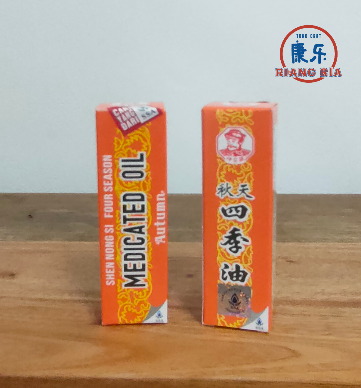 Shen Nong Si Medicated Oil Autumn 20ml - Minyak Angin
