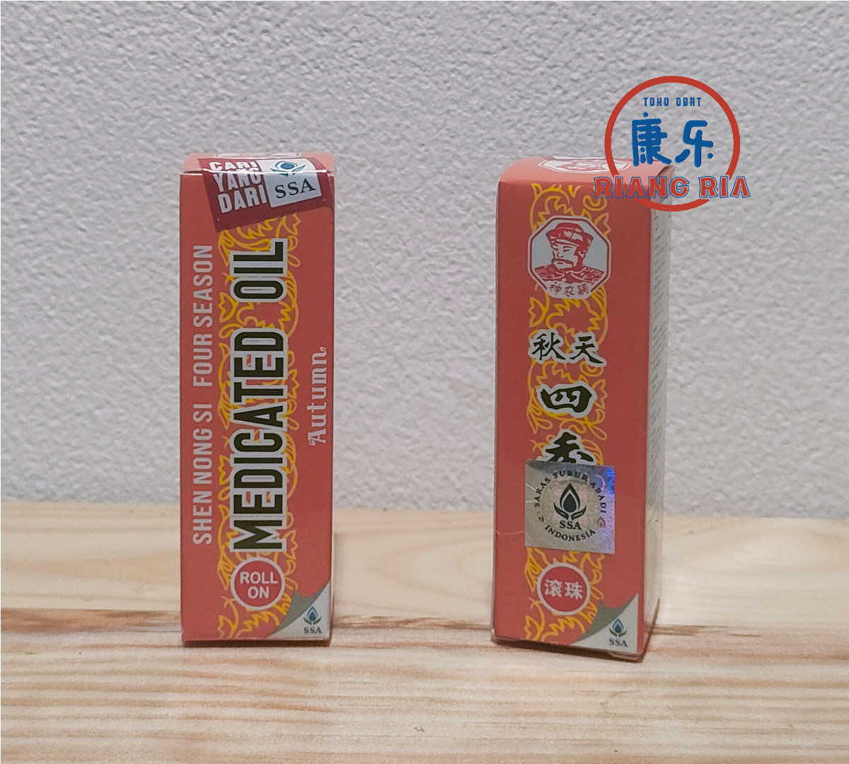 Four Season Medicated Oil Autumn Roll-On 10 ml - Minyak angin seciyu