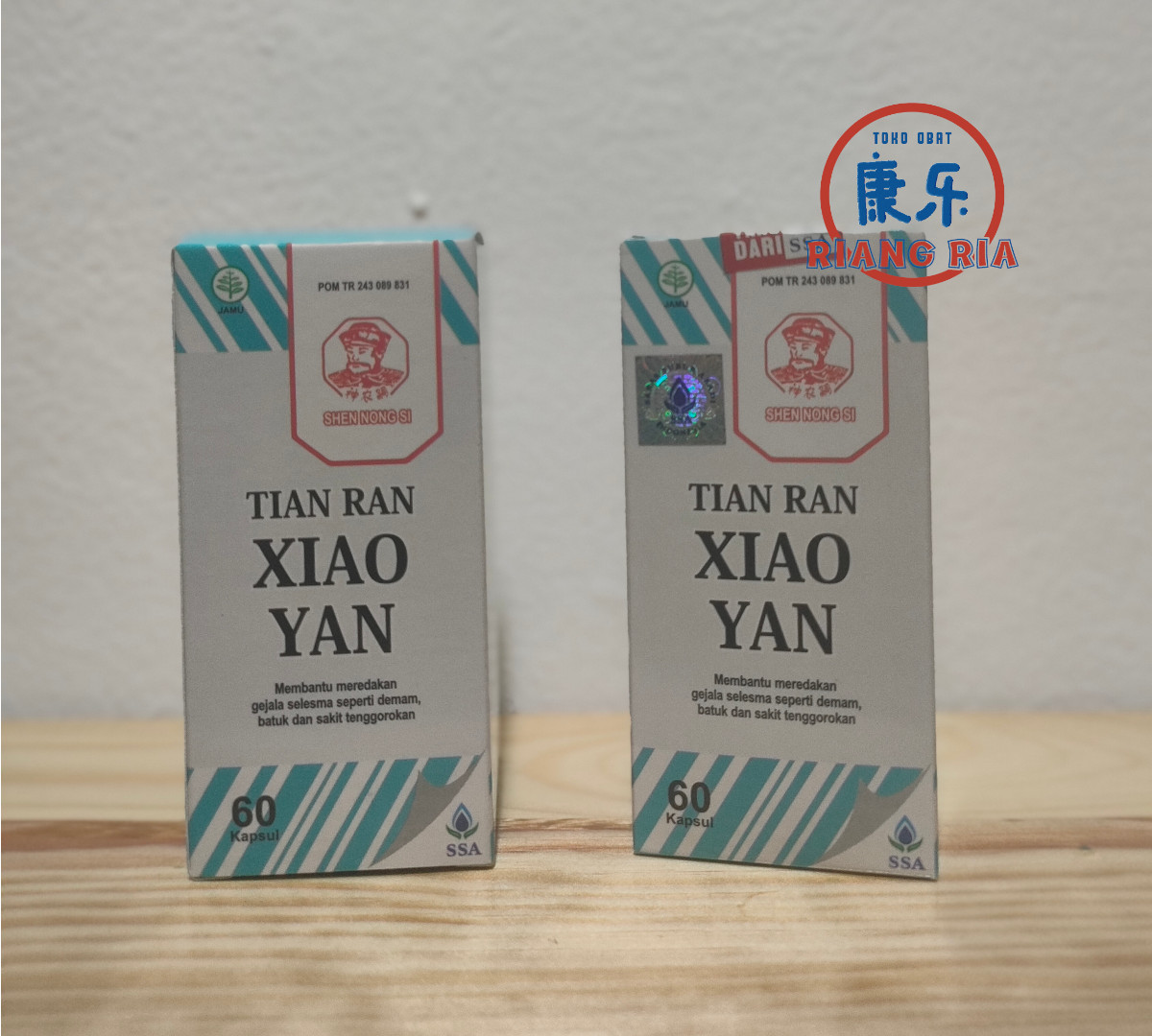 Tian Ran Xiao Yan 60 Kapsul