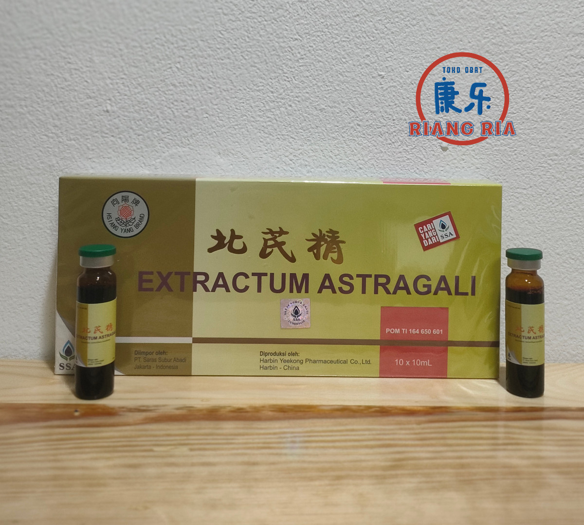 Extractum Astragali (jual per botol @10ml) - Obat Penambah Darah, Stamina & Daya Tahan Tubuh