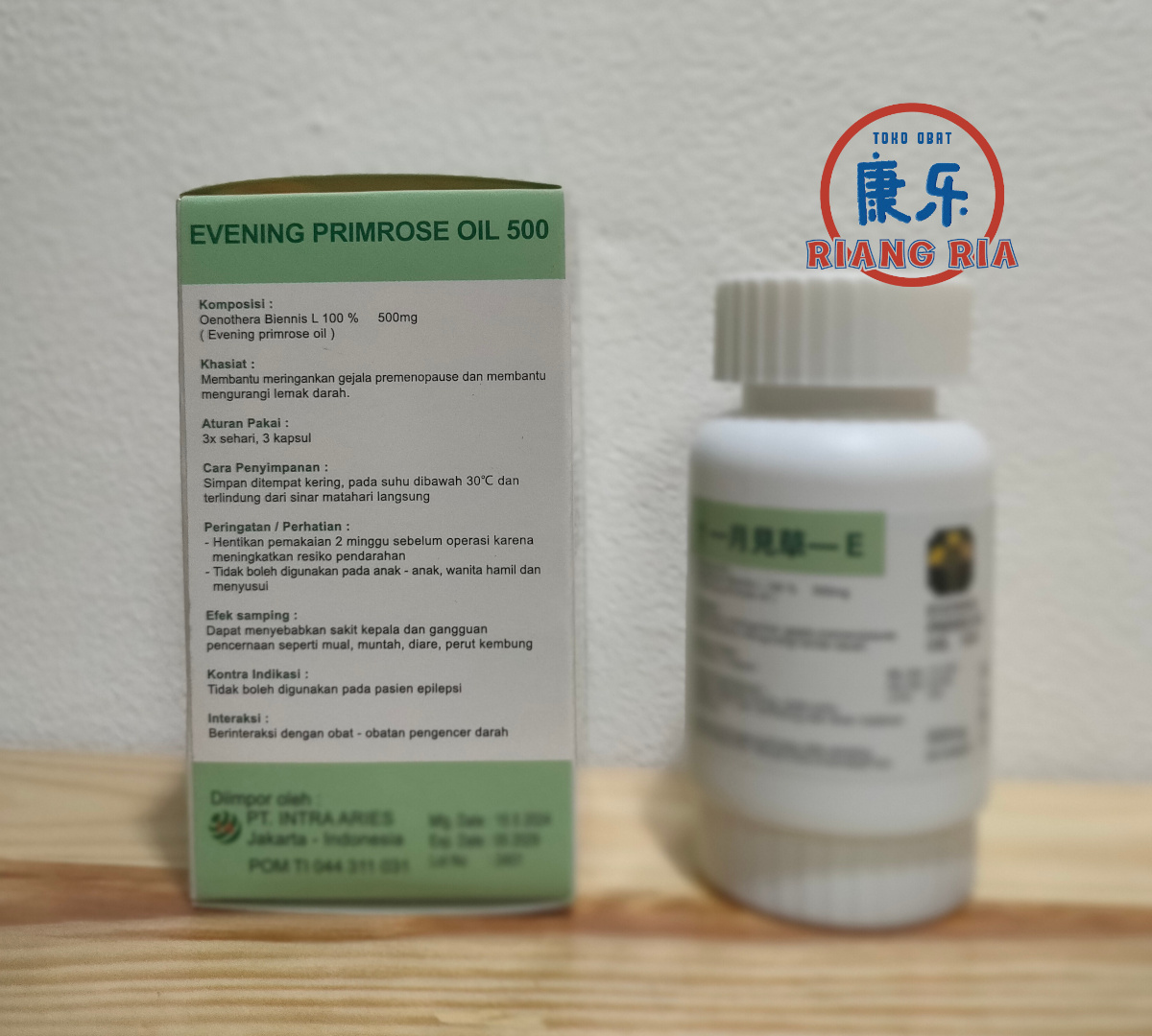 Evening Primrose Capsule 60 kapsul - Intra Aries