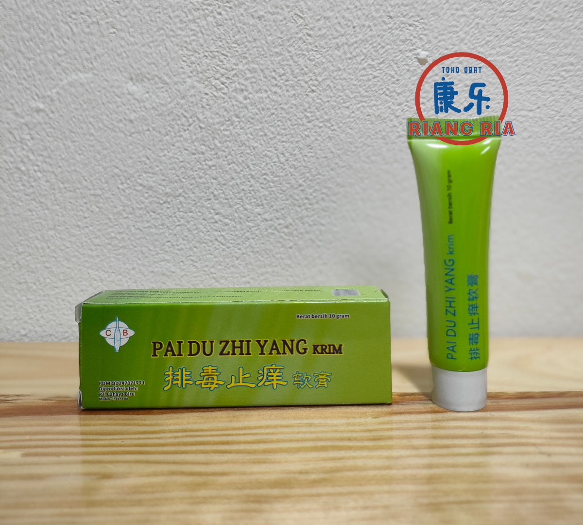 Pai Du Zhi Yang Krim Gatal Panu Kadas Kutu Air