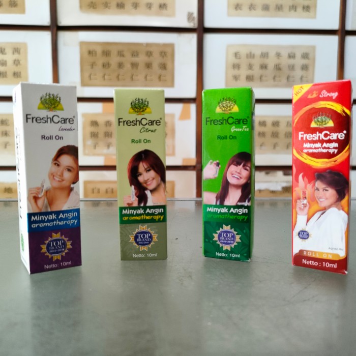Fresh Care Minyak Angin Roll On 10ml - GreenTea